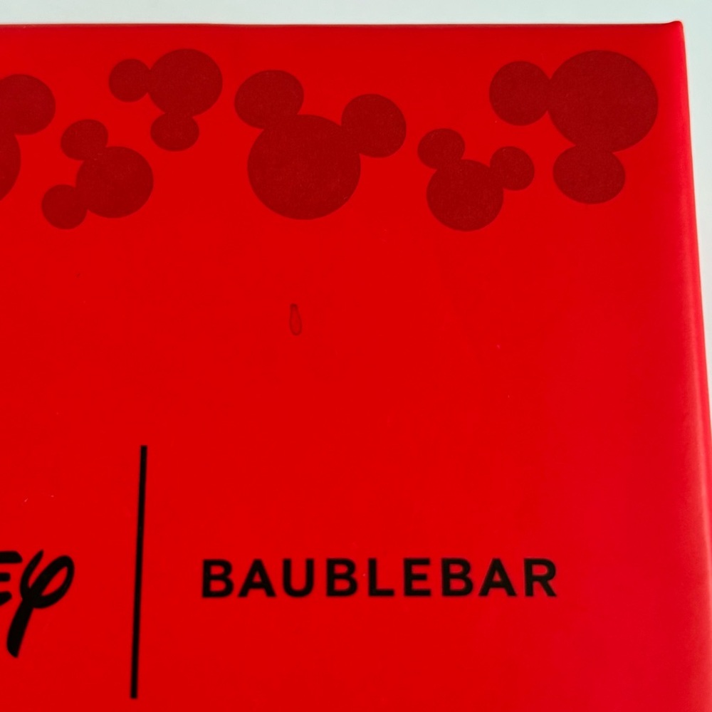 BaubleBar Disney Mickey Mouse Holiday Drinks Earring Set NIB New In Box - Picture 7 of 11